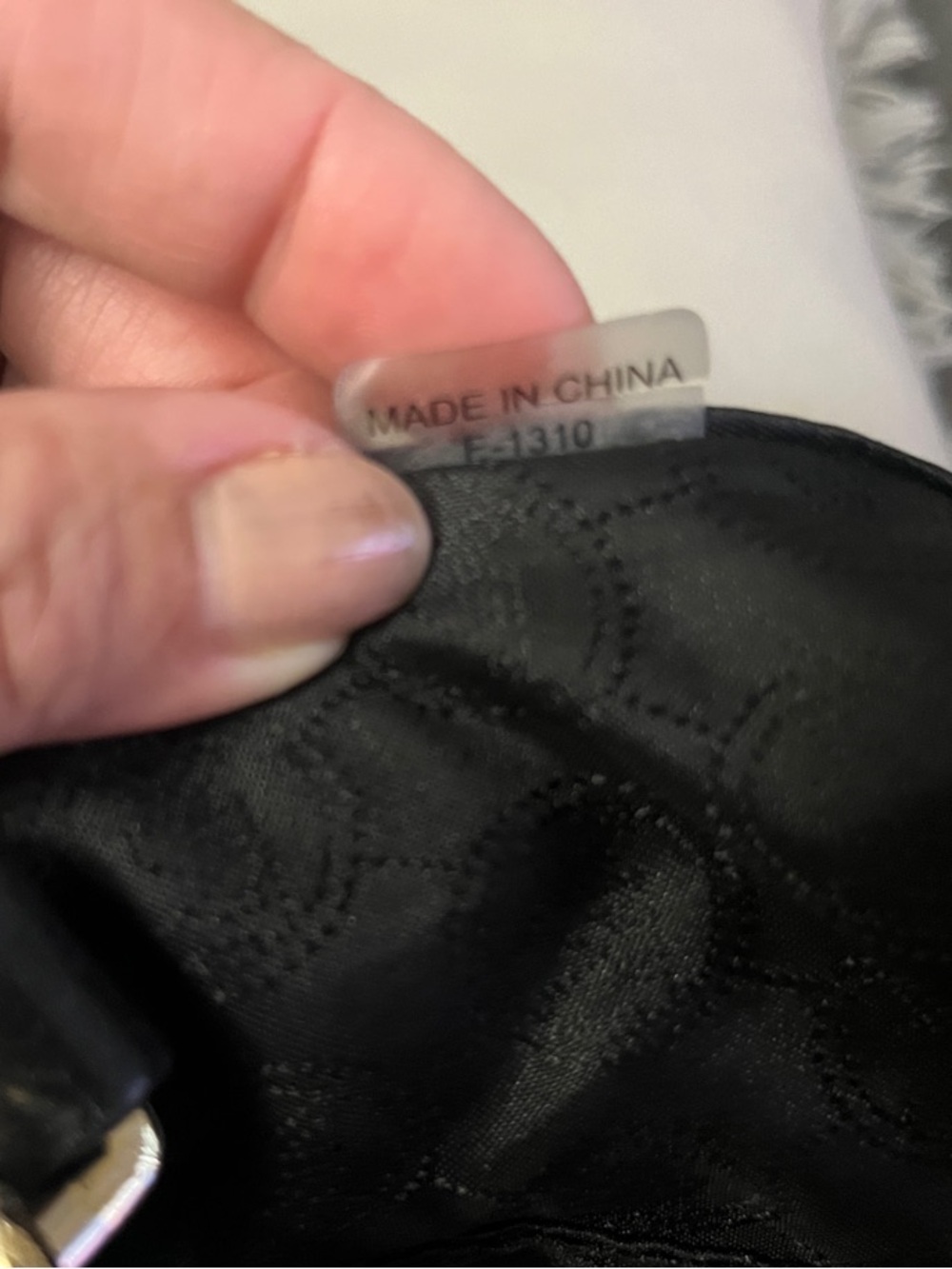 Michael Kors Black Pebbled Leather Shoulder Bag with Gold Chain Trim - Picture 9 of 14